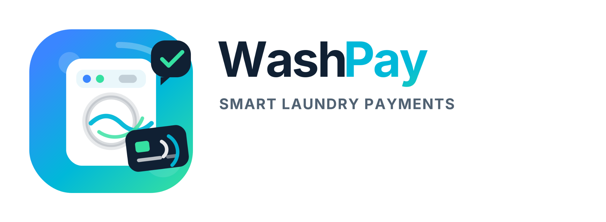 WashPay smart laundry payments logo